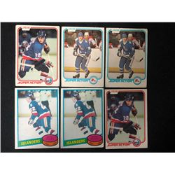 MIKE BOSSY/ PETER STASNY HOCKEY CARD LOT