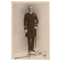 King Alfonso XIII