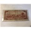 Image 2 : 1954 Bank of Canada 2 Dollar OTTOWA in XF+ Condition in Plastic Sleeve Serial # 1262048