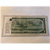 Image 2 : 1954 Canadian OTTAWA 1 Dollar Currency Bill in Very Fine Condition Serial # 3705367