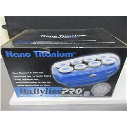 New Babyless Pro Nano Titanium 8 Roller set / create beautiful body&wave