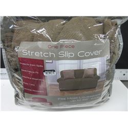 1 piece Stretch Slip Cover fits most Loveseats up to 68" wide