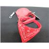 Image 1 : New Bandana Pet Collar & Retractable Leash for small pets / 9-12" neck size