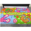 Image 1 : New rubber back Welcome Mat 18 x 30
