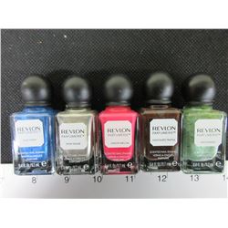 5 New Revlon Parfumerie scented Enamel Nail Polish / msrp 14.99ea