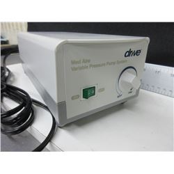 New Drive Med Aire Variable Pressure Pump System