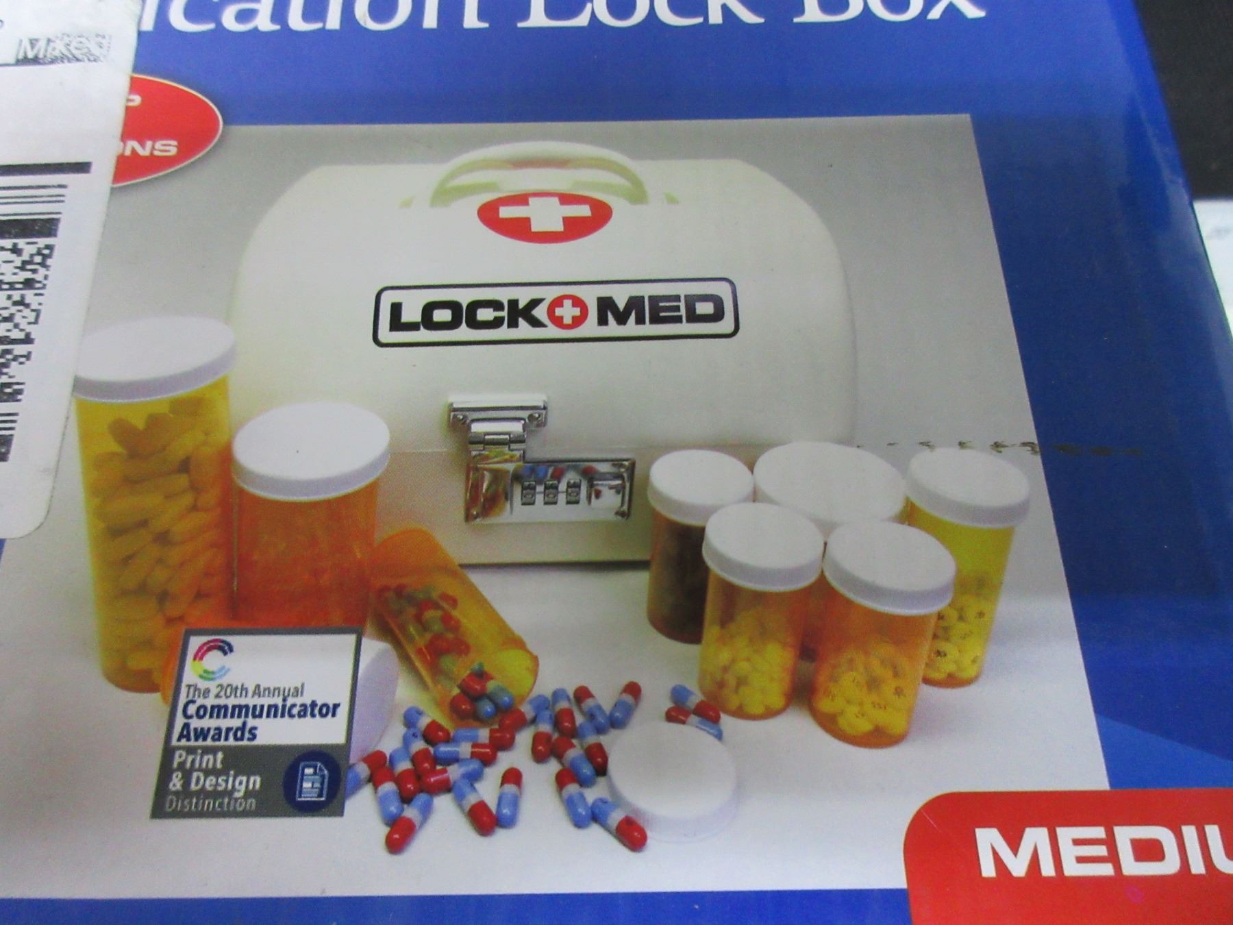 New Lock Med Home Medication Lock Box / safe from children and more