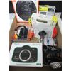 Image 1 : Flat of Electronics and Accessories / cd player / monoxide alarm and more