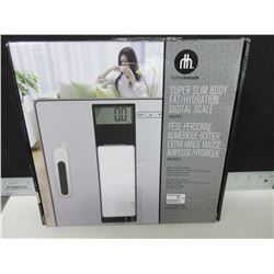 Super slim Body Fat / Hydration Digital Scale / measure body fat - body water