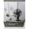 Image 3 : New 12 inch Black Table Fan with energy efficiant DC Moor