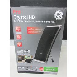 New GE Pro Crystal HD Amplified Antenna / full 1080p 4K ultra HD /