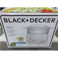New Black & Decker 4 quart Steamer & Rice Cooker / rice bowl inc.