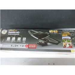 New GE Ultra Pro Stealth HD Antenna full 1080p 4K ultra HD / 60mile range