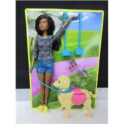 New Barbie Walk a Potty Pup / really walks