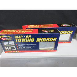 New Pair of Clip-On Towing Mirrors / extend your towing vision installs in seconds