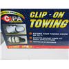 Image 2 : New Pair of Clip-On Towing Mirrors / extend your towing vision installs in seconds