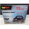 Image 1 : New Everstart 15 amp Smart Charger/ 12v automatic /
