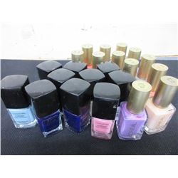 22 New Assorted Nail Polish / 12 L'Oreal & 10 Covergirl assorted colors