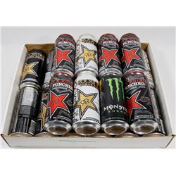 FLAT OF ROCK STAR ENERGY DRINKS