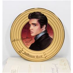 BRADFORD EXCHANGE ELVIS JAILHOUSE ROCK