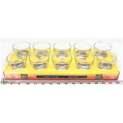 CASE OF 10 GLOW BRIGHT CANDLE HOLDERS