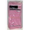 Image 1 : 6 LIGHT PINK PLASTIC TABLE COVERS