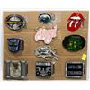 Image 1 : LOT OF 10 ASSORTED POP CULTURE BELT BUCKLES