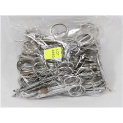 BAG OF ASSORTED SCISSORS