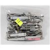 BAG OF ASSORTED NAIL CLIPPERS