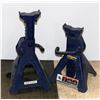 Image 1 : LOT OF 2- 3 TON JACK STANDS