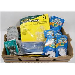 FLAT OF ASSORTED HOOKS