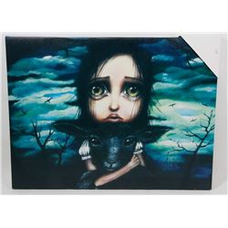 ANGELA WRONA STRETCHED CANVAS PICTURE
