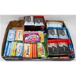 FLAT OF ASSORTED GUM