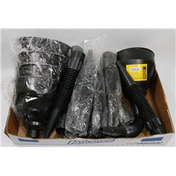 FLAT OF AUTO FUNNELS.