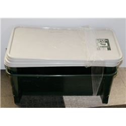 LOT OF 2 ORGANIZERS, STORES PAINT AND TOOLS FOR