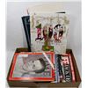 Image 1 : BOX OF ASSORTED MAGAZINES INCL ELVIS & GRETZKY