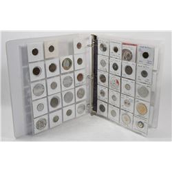 BINDER OF COINS AND MORE