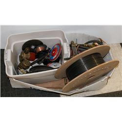BOX OF WELDING MATERIALS