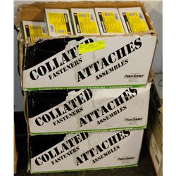 3 BOXES OF 7-1/4" AIR NAILS.