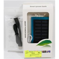 1 - NEW SLIM 20,000 MAH SOLAR POWER BANK