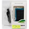 Image 1 : 1 - NEW SLIM 20,000 MAH SOLAR POWER BANK