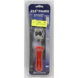 NEW HUSQVARNA .325 CLAMSHELL FILE KIT FOR