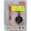 Image 1 : RCM $1 CALGARY FLAMES COIN ON KEY CHAIN AND