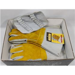 BOX W/2 PAIRS OF GANDER GOLDEN WELDING