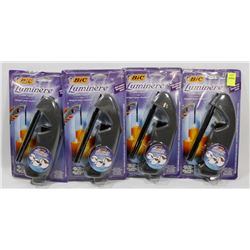 LOT OF 4 BIC ADJUSTABLE CANDLE LIGHTERS
