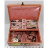 Image 1 : LARGE JEWELRY BOX WITH CONTENTS