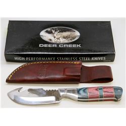 NEW 7.5" DEER CREEK HUNTING KNIFE