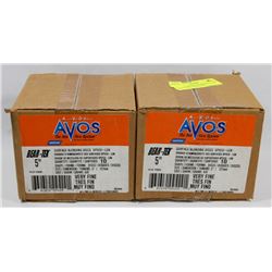 LOT OF 2 BOXES OF NORTON AVOS BEAR-TEX 5" BLENDING