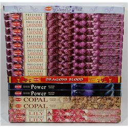 BUNDLE OF ASSORTED INCENSE STICKS