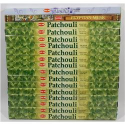 BUNDLE OF ASSORTED INCENSE STICKS